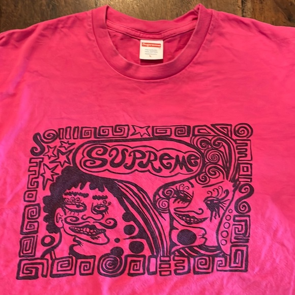 SUPREME cropped T-shirt - Picture 1 of 6